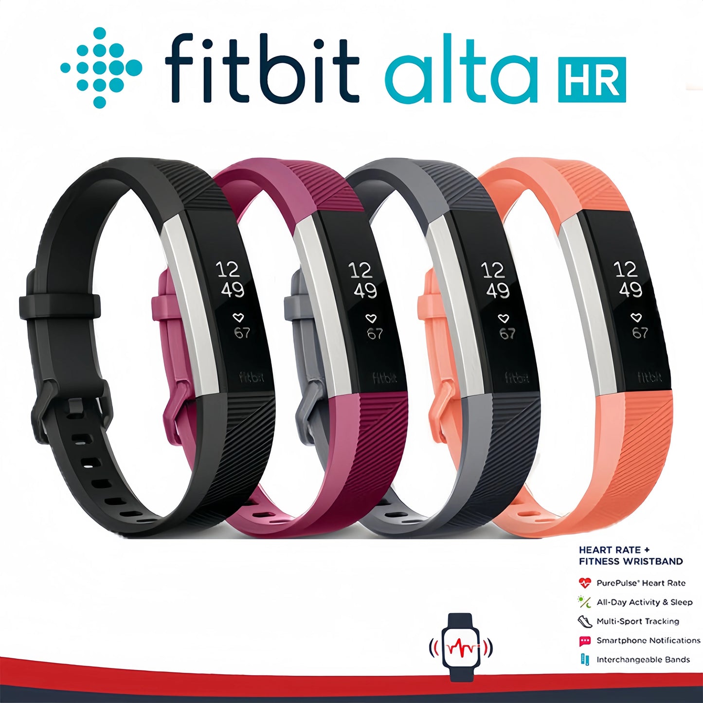 Fitbit Alta HR smart sports watch